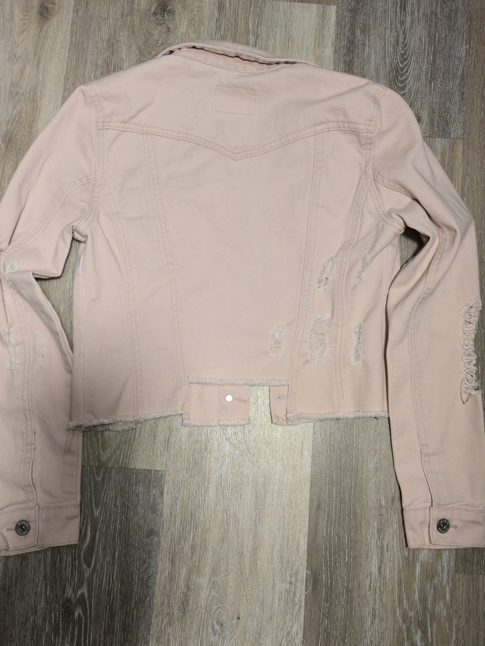Jessica Simpson Women’s Pink Jeans Jacket - Small - Picture 4 of 8